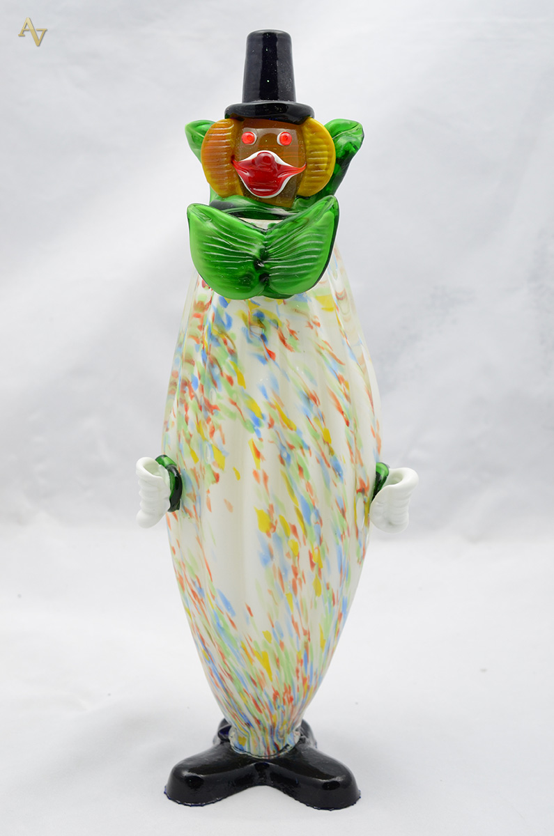Palhaço de murano. Altura 39 cm. - foto 1 de 2