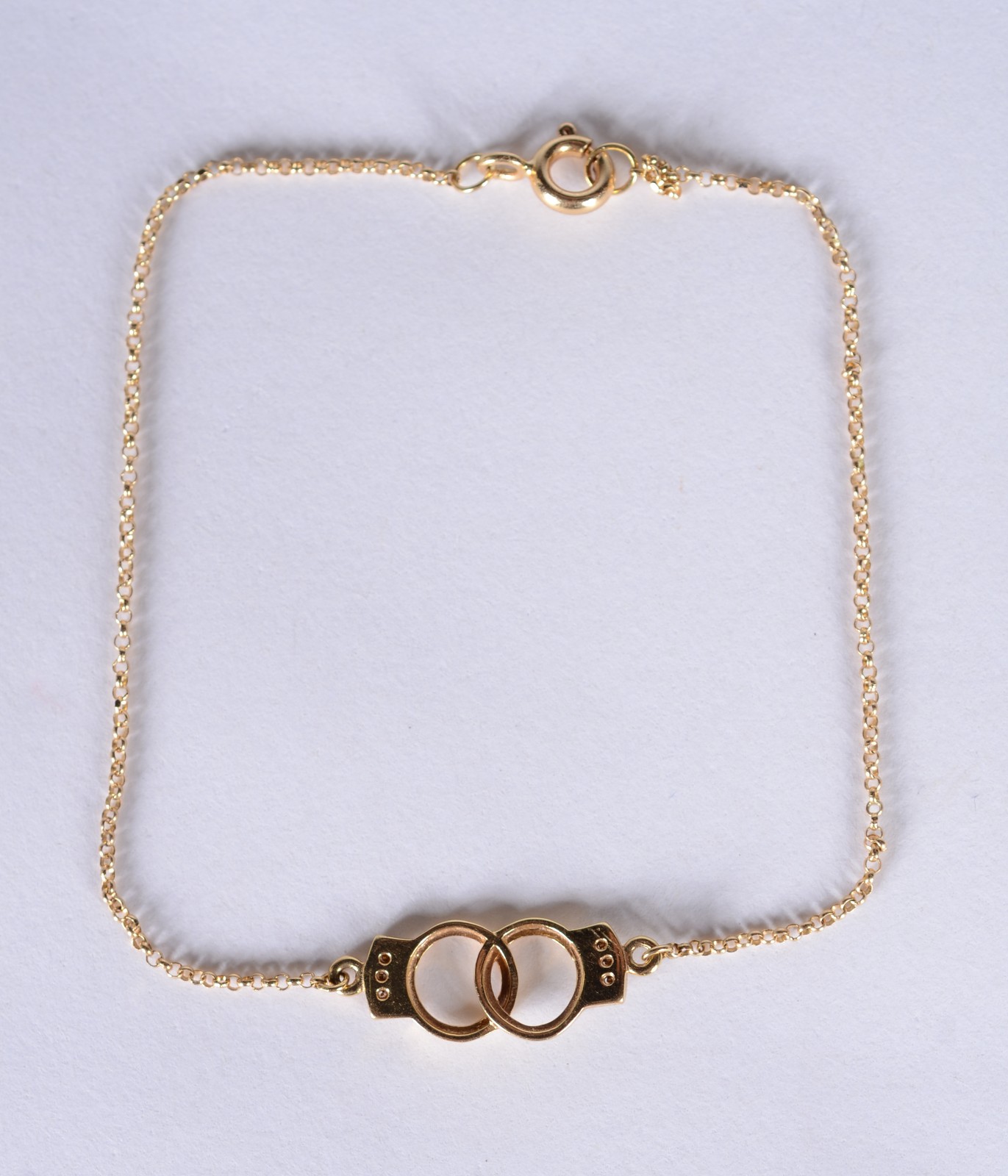 Pulseira de ouro 18 k., aro 17. (Por motivos de segurança a peça não... - foto 2 de 9
