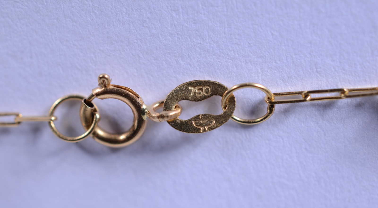 Pulseira de ouro 18 k., contraste 750 com pedras coloridas. (Por... - foto 4 de 4