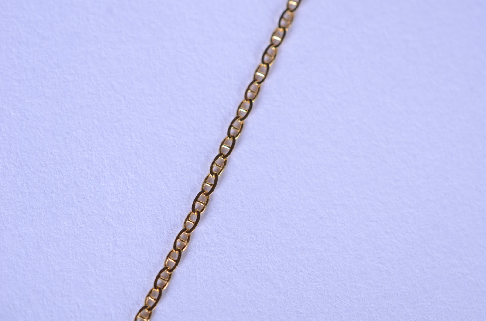 Colar de ouro 18 k., contraste 750 mls com pendente de madre perola... - foto 3 de 7