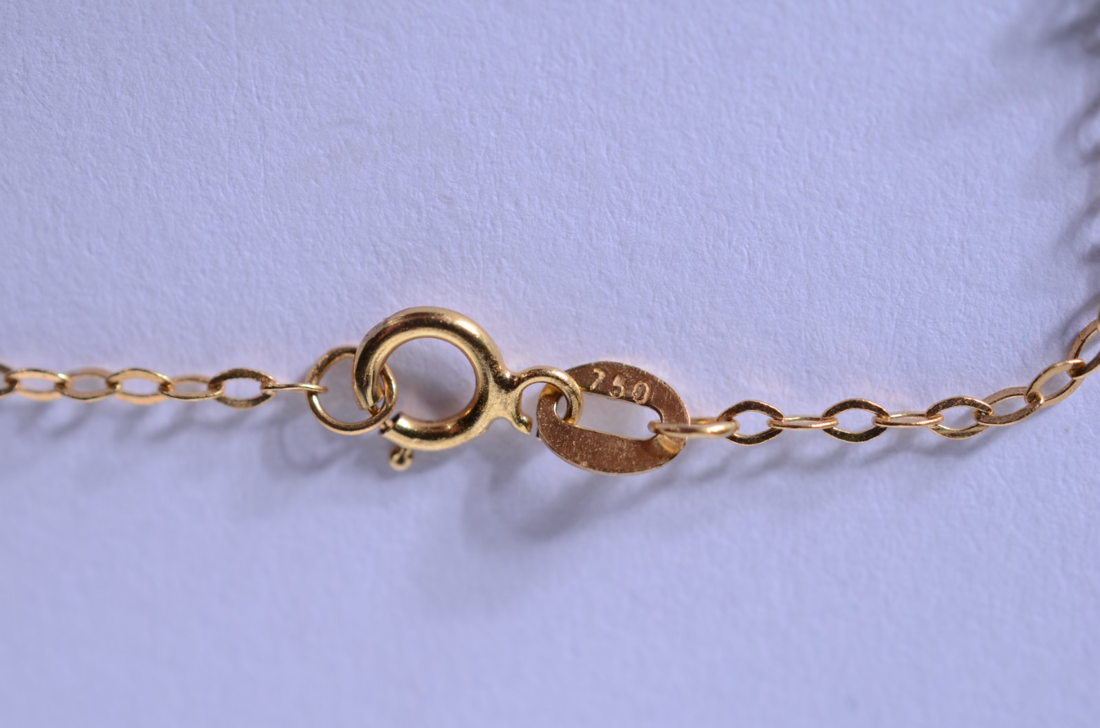 Tornozeleira de ouro 18 k., contraste 750 mls. (Por motivos de... - foto 6 de 6