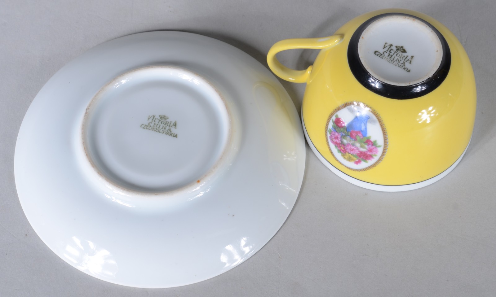 Aparelho de chá e café de porcelana tcheca "Victoria - China" na cor... - foto 9 de 11