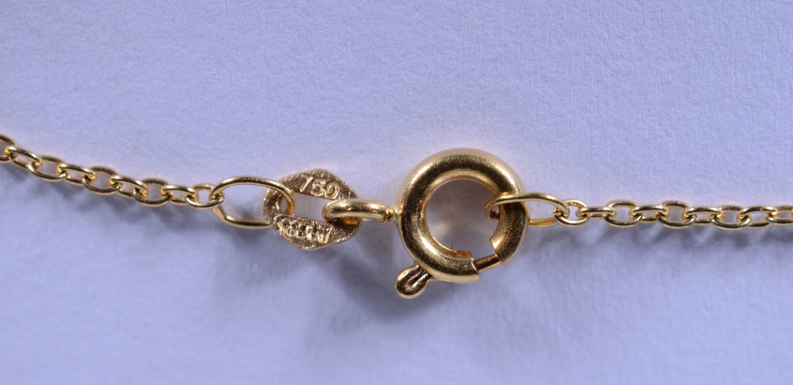 Tornozeleira de ouro 18 k., contraste 750 mls. (Por motivos de... - foto 8 de 8