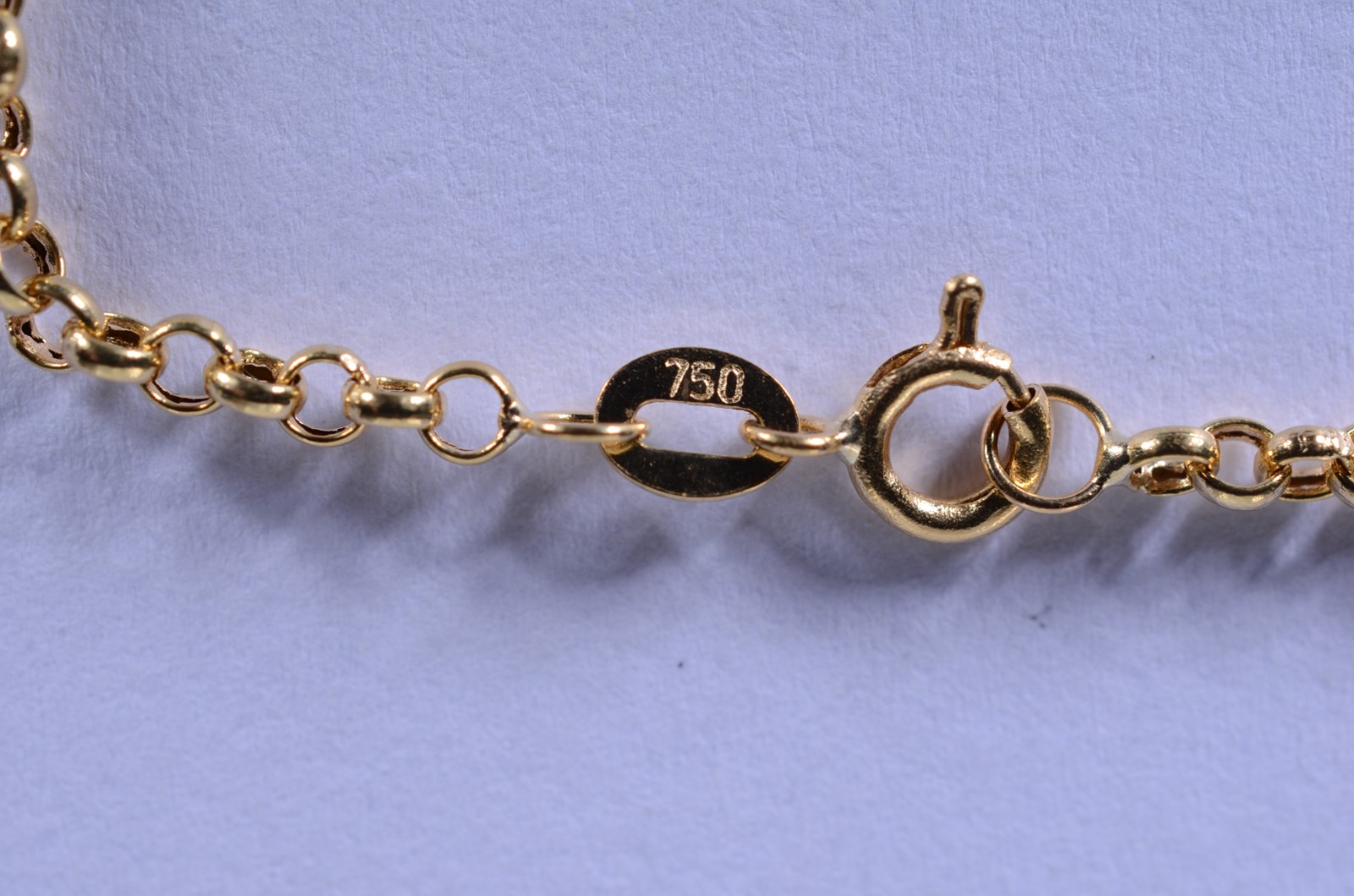 Pulseira de ouro 18 k.,contraste 750 mls. (Por motivos de segurança a... - foto 2 de 4