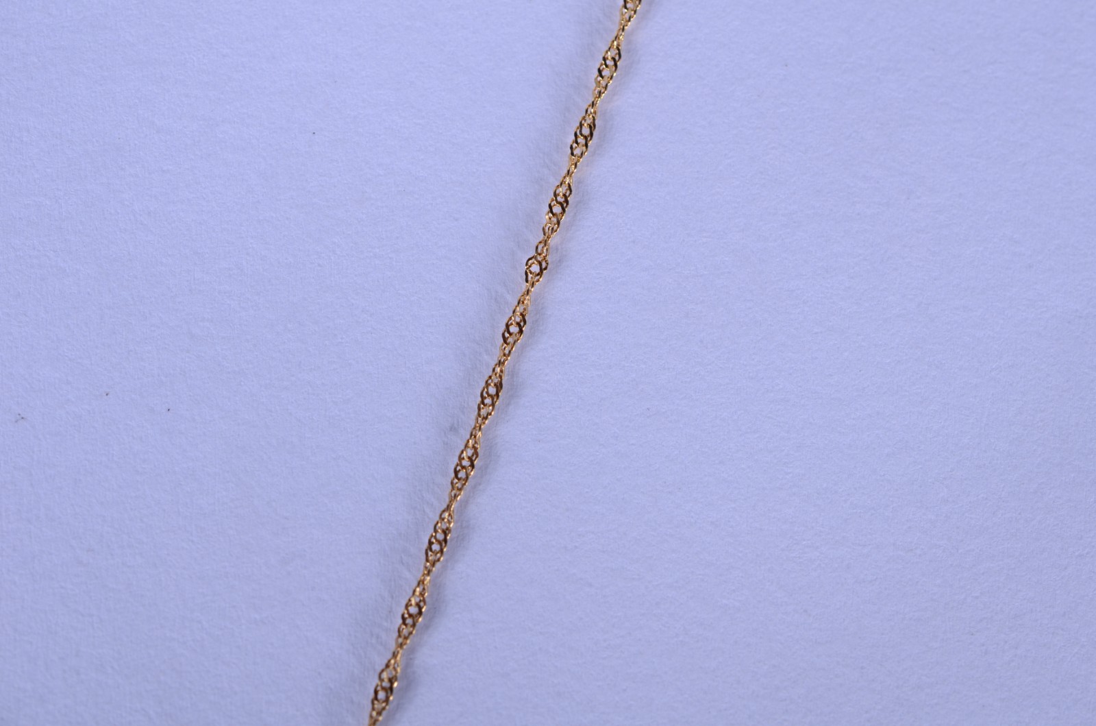 Colar com pendente de ouro 18 k., contraste 750 mls. (Por motivos de... - foto 3 de 6