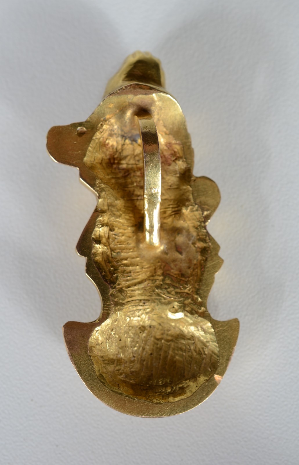 Nossa Senhora da Conceição de pendurar de ouro 18 k., baiana século... - foto 5 de 5