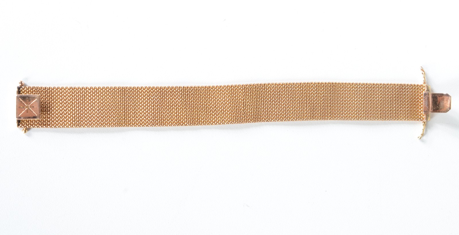 Pulseira de ouro 18 k., contraste 750 mls com estrelas e brilhantes... - foto 10 de 10