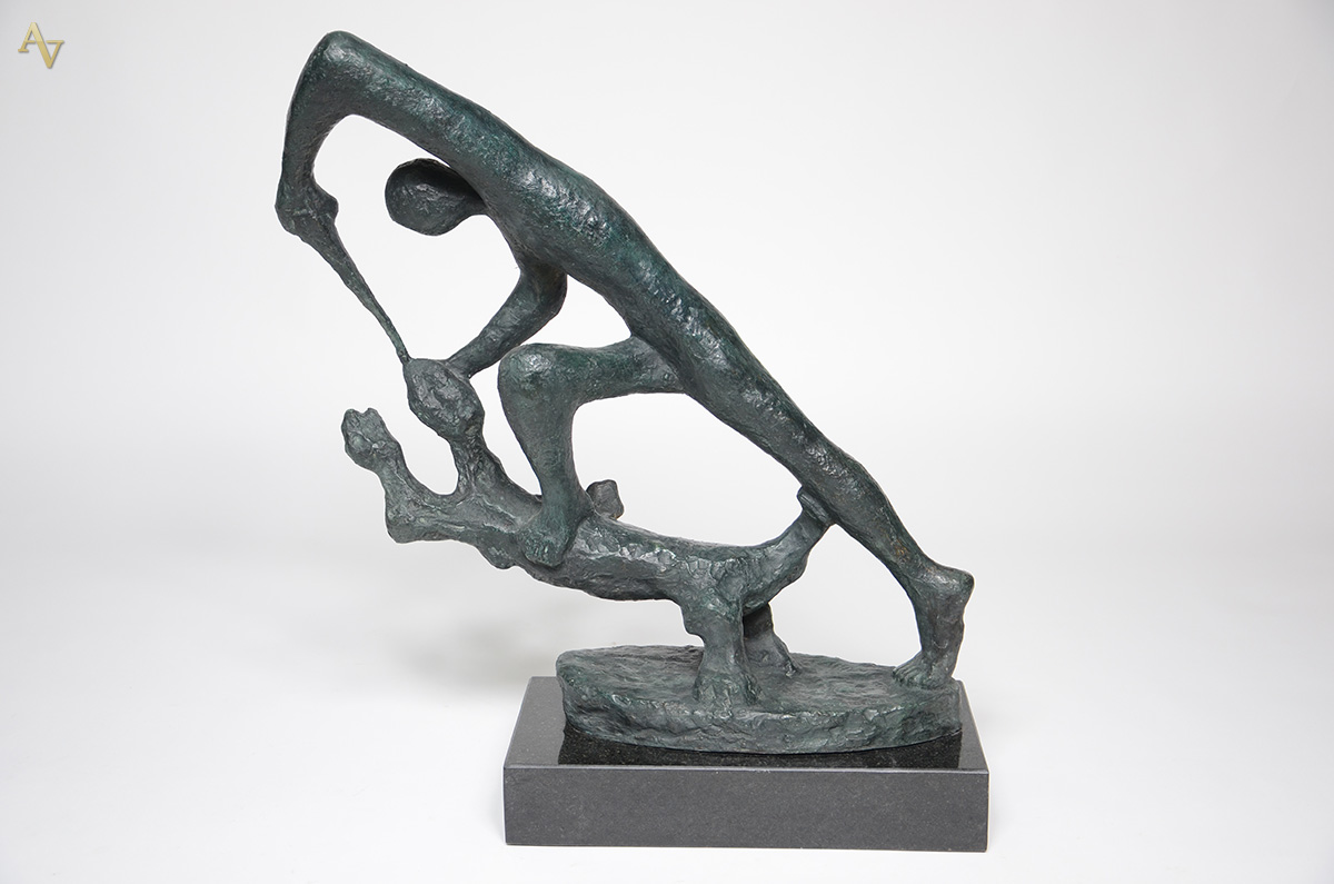 BRUNO GIORGI - (1905 - 1993) - Escultura de bronze representando São... - foto 1 de 2