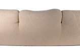Cassina (1927), Maralunga - Sofá estofado para 3 lugares, design italiano. Tecido com desgastes.