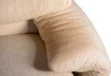 Cassina (1927), Maralunga - Sofá estofado para 3 lugares, design italiano. Tecido com desgastes.