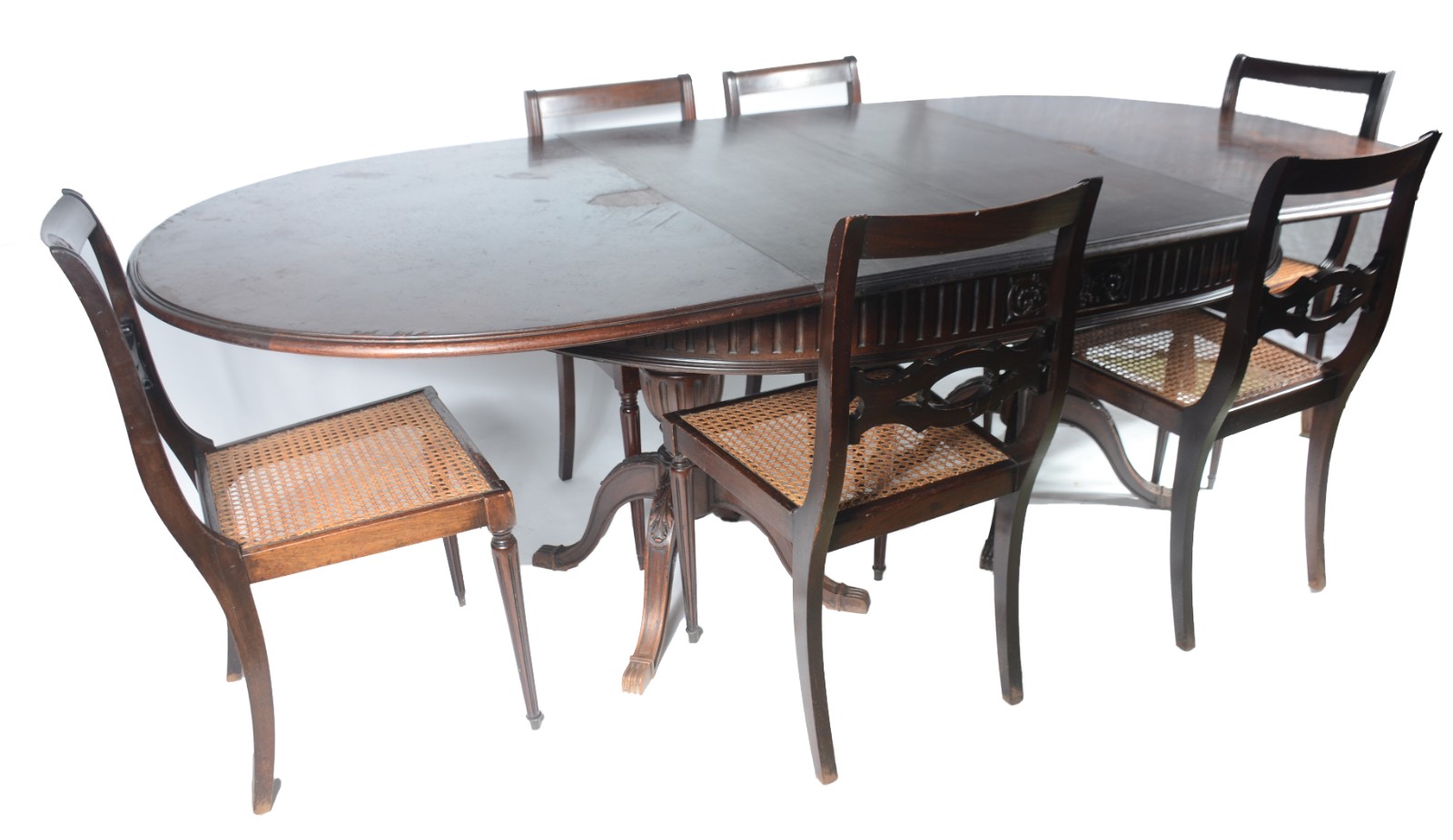 Mesa de jantar de madeira nobre, 2 tabuas extensoras ( 110 cm x 0,42... - foto 1 de 11