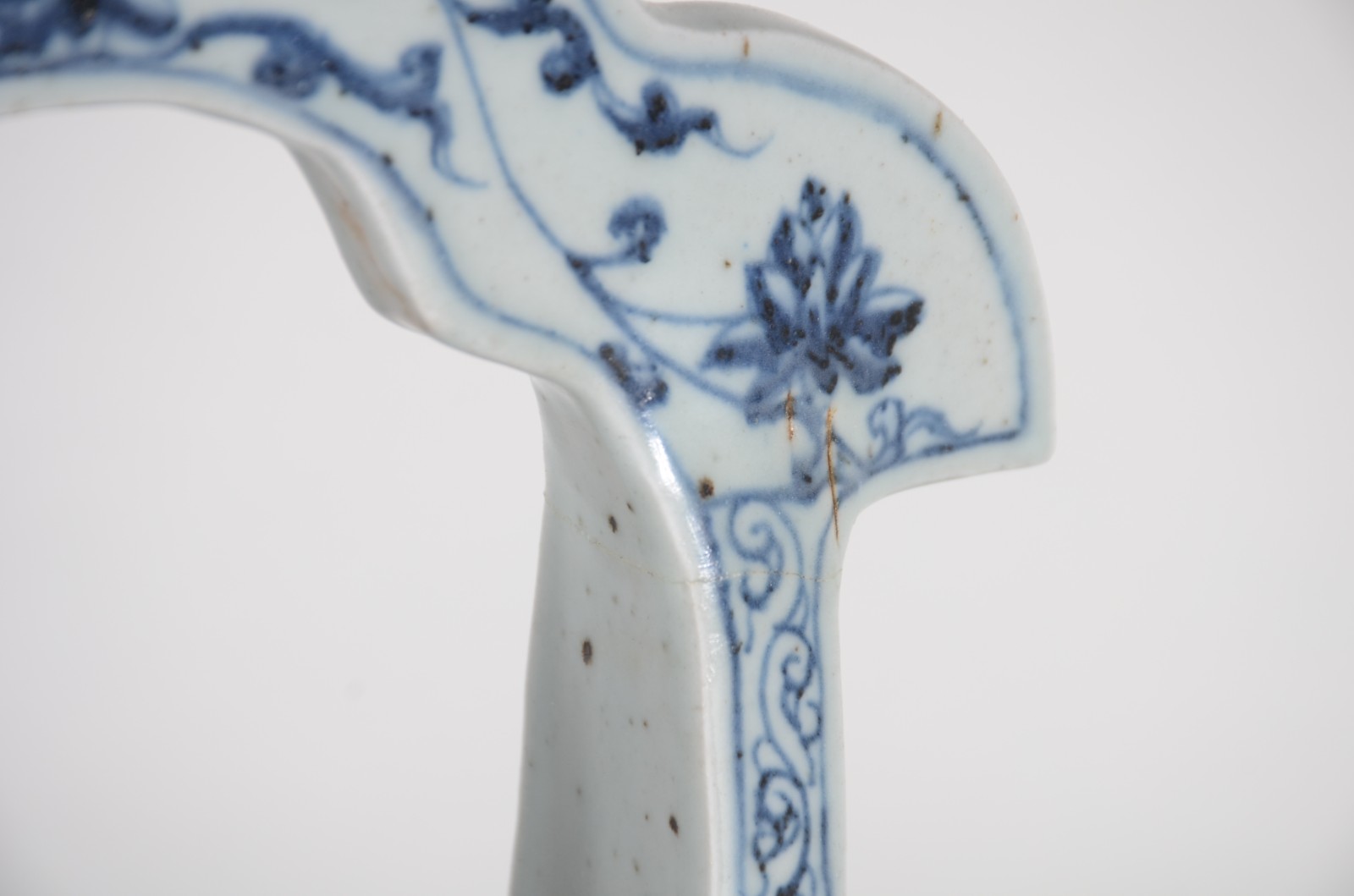Original e raro conjunto em porcelana chinesa para incenso, decorado... - foto 6 de 11