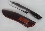 Faca Bushcraft Pantaneira, feita artesanalmente... - Faca Bushcraft Pantaneira, feita artesanalmente por Paulo Ribeiro com lamina de aço caborno de mola 5160, 10 polegadas de lamina e 6,5 mm de dor...