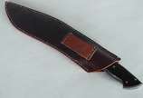 Faca Bushcraft Pantaneira, feita artesanalmente... - Faca Bushcraft Pantaneira, feita artesanalmente por Paulo Ribeiro com lamina de aço caborno de mola 5160, 10 polegadas de lamina e 6,5 mm de dor...