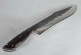 Faca Bushcraft Pantaneira, feita artesanalmente... - Faca Bushcraft Pantaneira, feita artesanalmente por Paulo Ribeiro com lamina de aço caborno de mola 5160, 10 polegadas de lamina e 6,5 mm de dor...