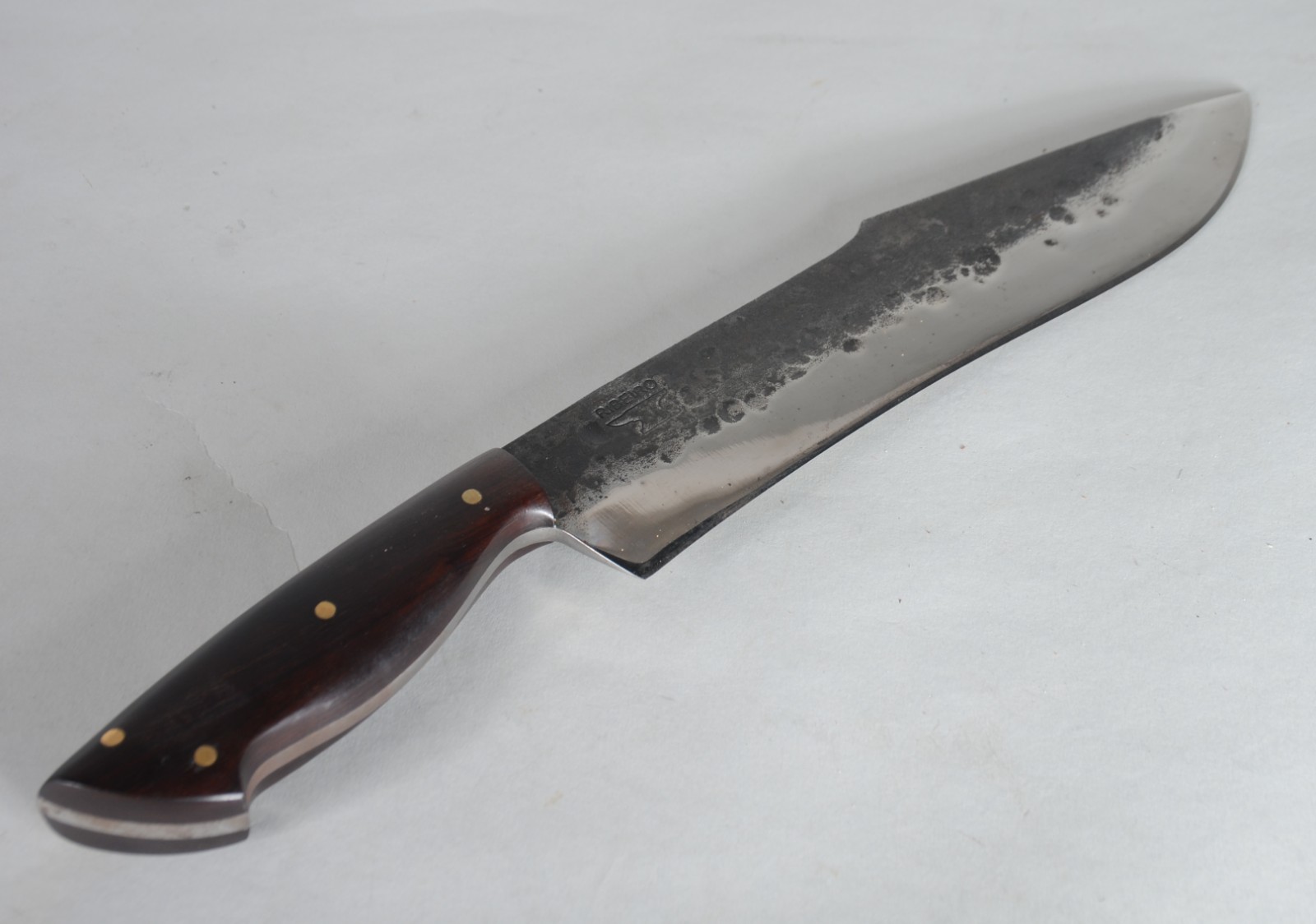 Faca Bushcraft Pantaneira, feita artesanalmente por Paulo Ribeiro com... - foto 7 de 9