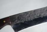 Faca Bushcraft Pantaneira, feita artesanalmente... - Faca Bushcraft Pantaneira, feita artesanalmente por Paulo Ribeiro com lamina de aço caborno de mola 5160, 10 polegadas de lamina e 6,5 mm de dor...