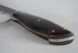 Faca Bushcraft Pantaneira, feita artesanalmente... - Faca Bushcraft Pantaneira, feita artesanalmente por Paulo Ribeiro com lamina de aço caborno de mola 5160, 10 polegadas de lamina e 6,5 mm de dor...