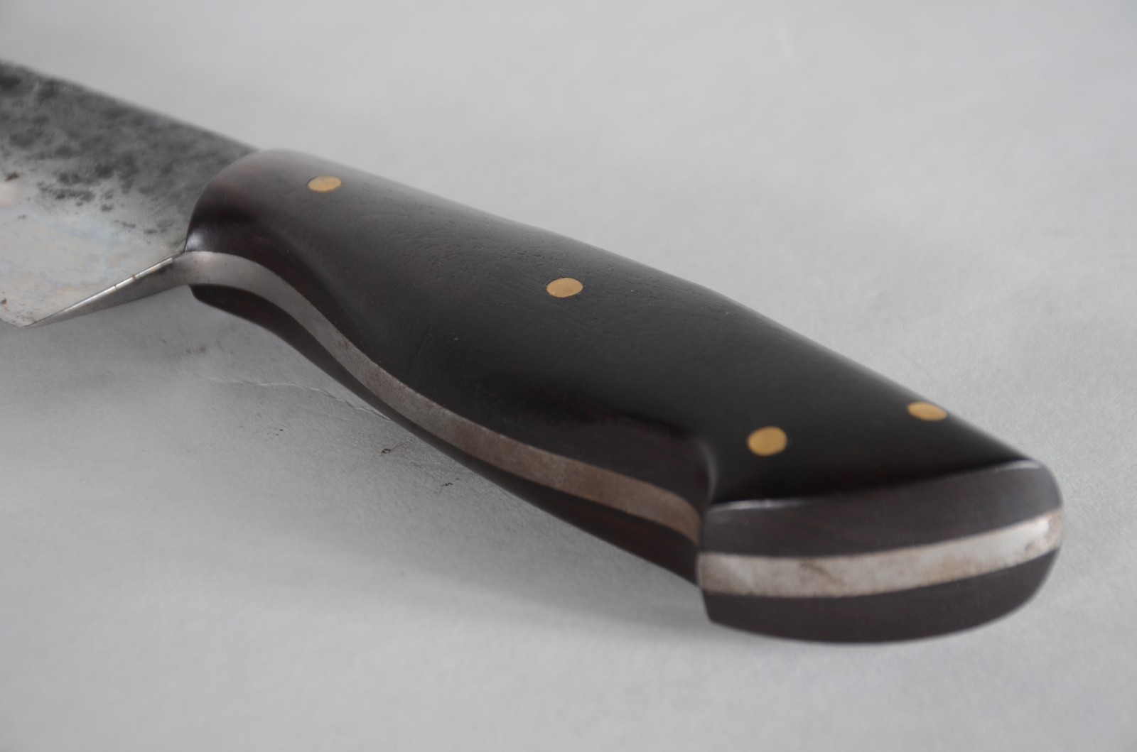Faca Bushcraft Pantaneira, feita artesanalmente por Paulo Ribeiro com... - foto 9 de 9
