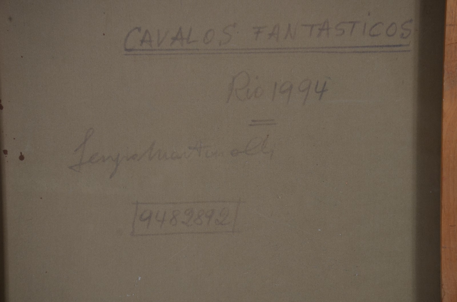 Sérgio Martinolli (1938), Cavalos Fantasticos - foto 6 de 6