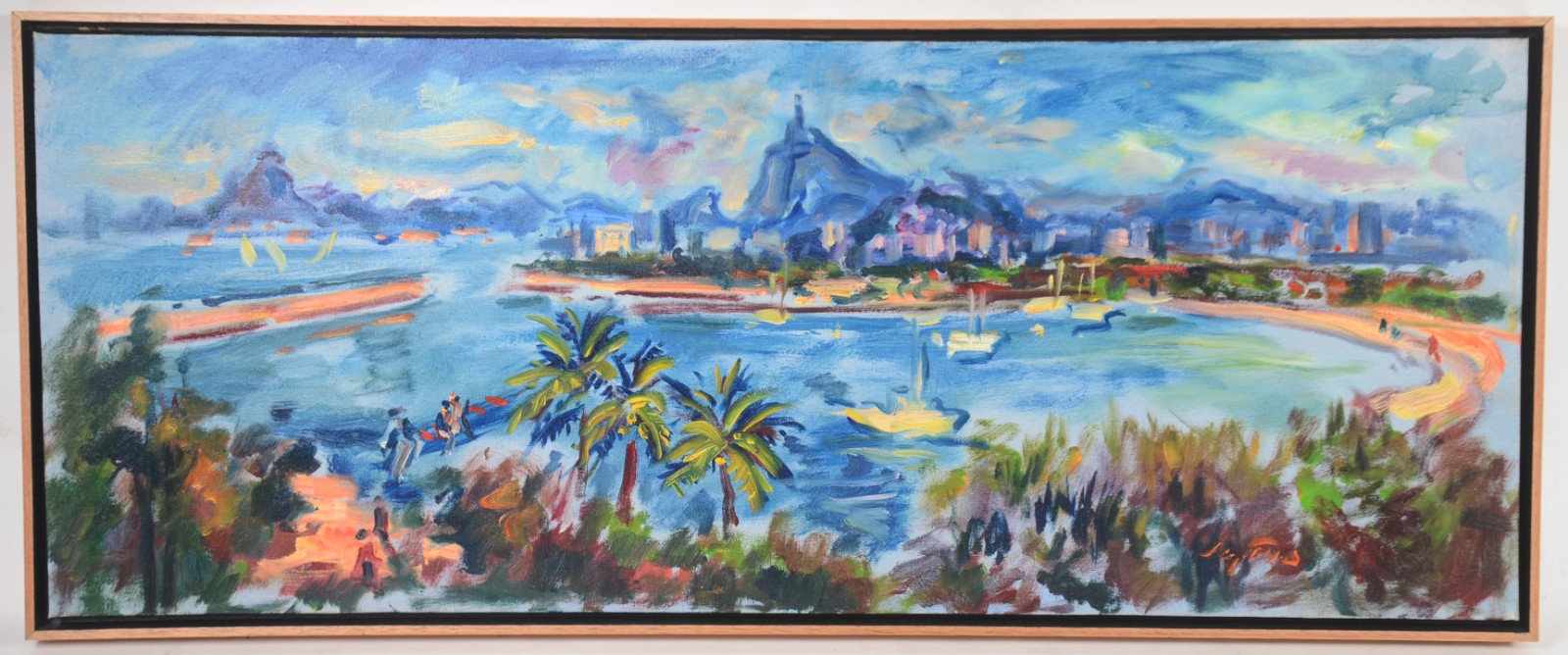  Sérgio Telles (1936-2022), Paisagem do Rio de Janeiro - foto 2 de 4