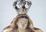 Nossa Senhora da Conceição - Imagem de madeira ... - Nossa Senhora da Conceição - Imagem de madeira policromada e dourada com coroa de prata. Bahia, século XIX.