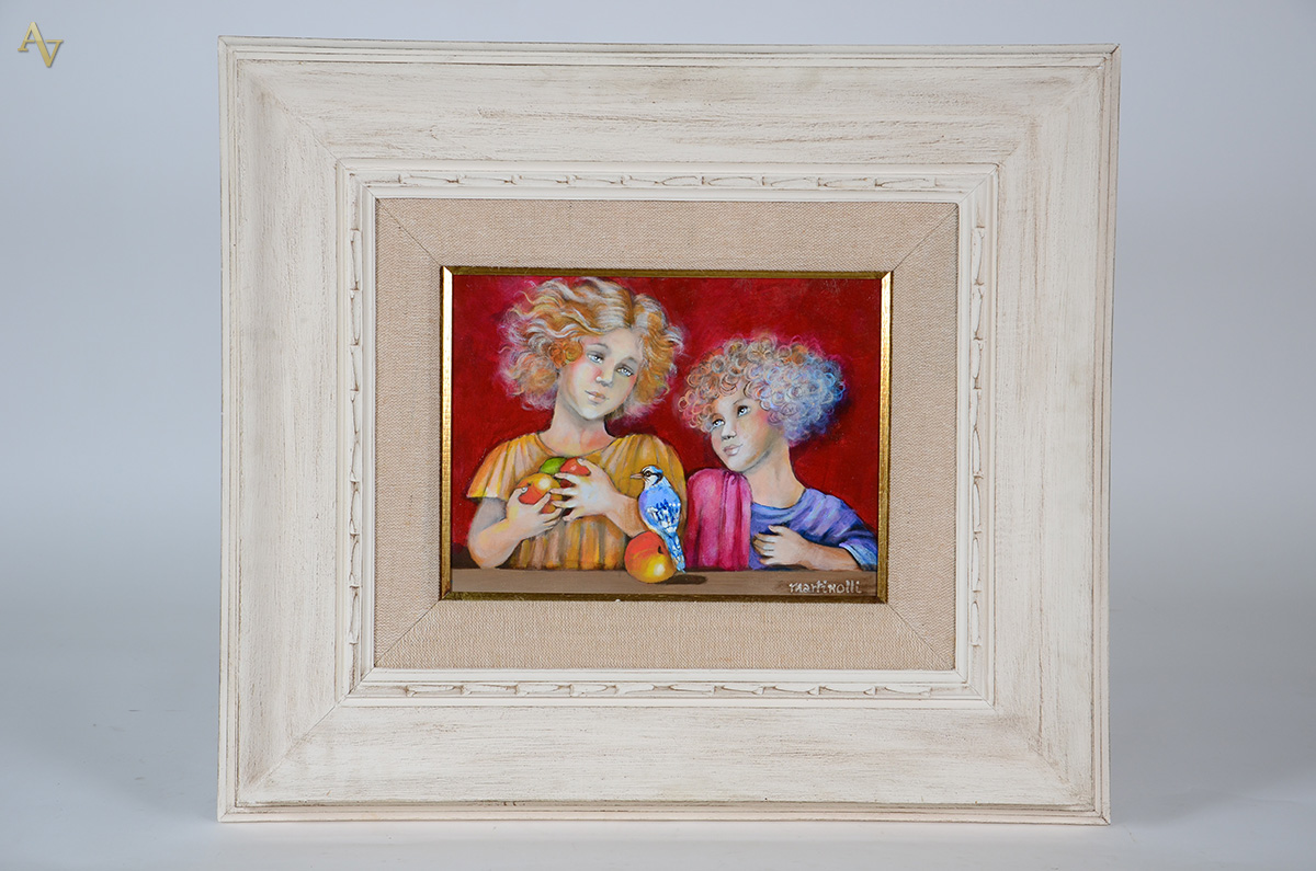 MARTINOLLI (1938) - Meninas - ost - 30 x 40 - foto 1 de 4