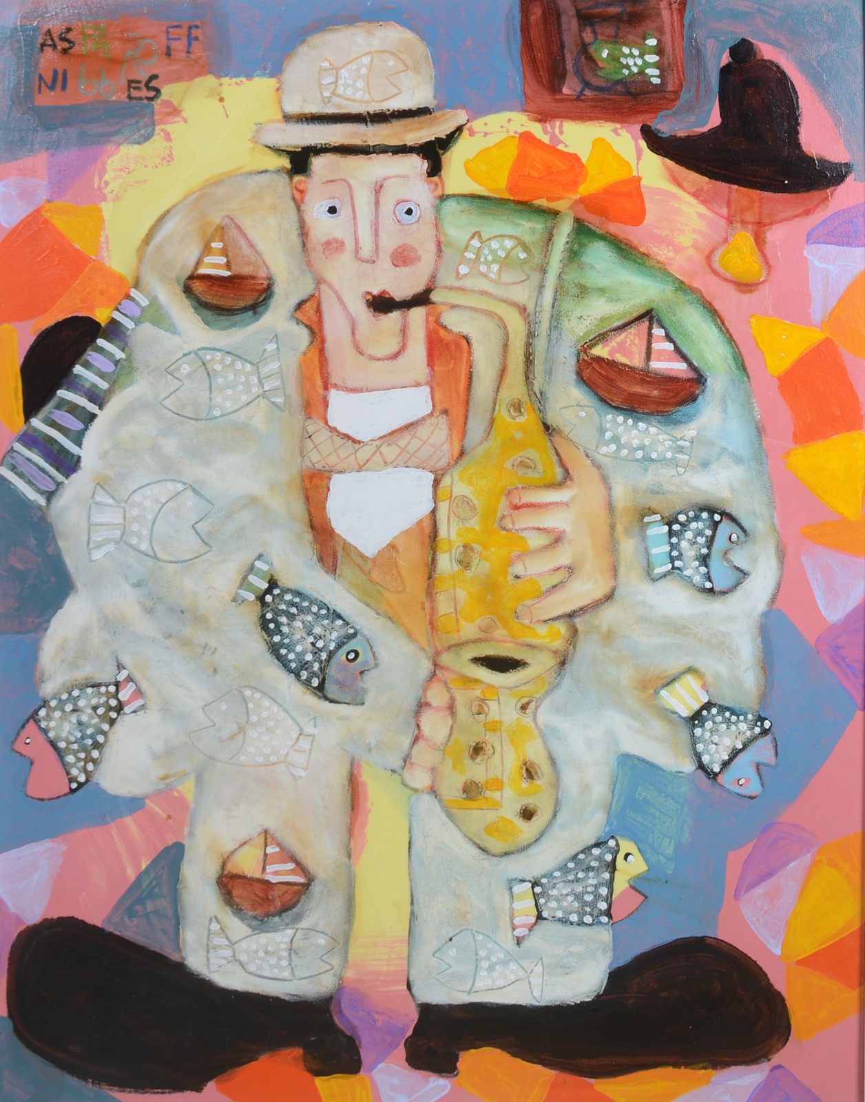 Asfaduroff Nibbes (1954), Le Musicien - foto 1 de 4