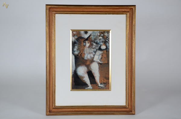 RAPOPORT (1929) - O solista - téc.mista sobre eucatex - 38 x 24... - foto 1 de 3