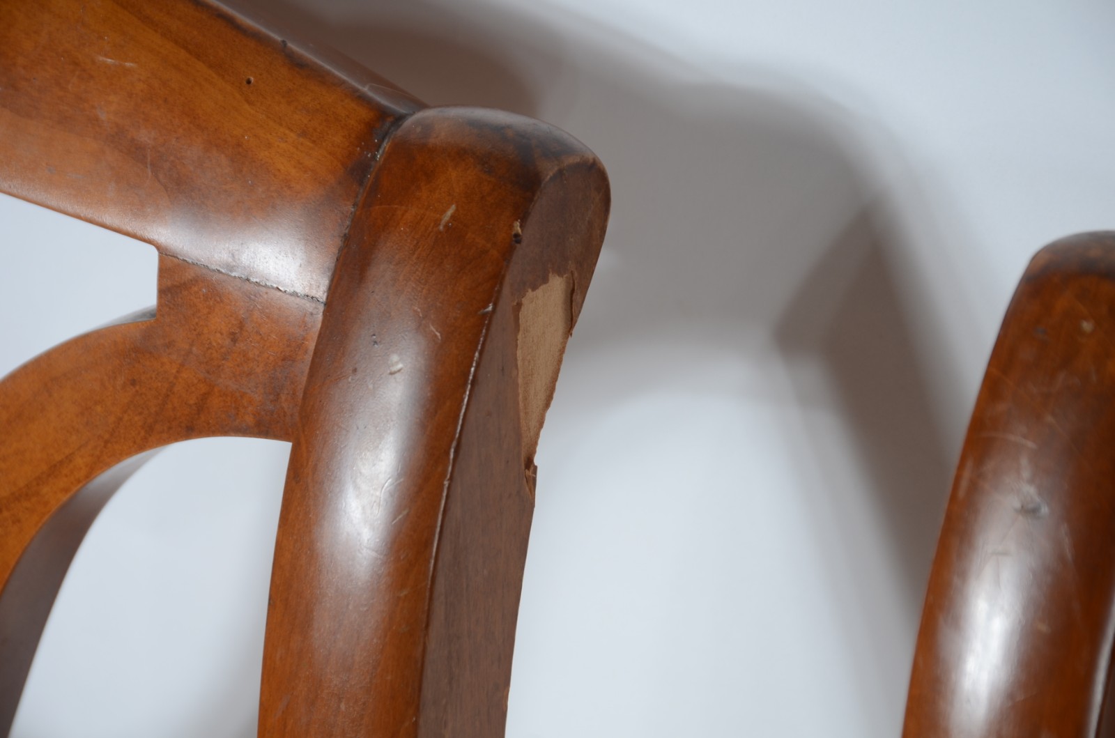 Conjunto com 7 cadeiras de madeira clara para sala de jantar... - foto 6 de 6