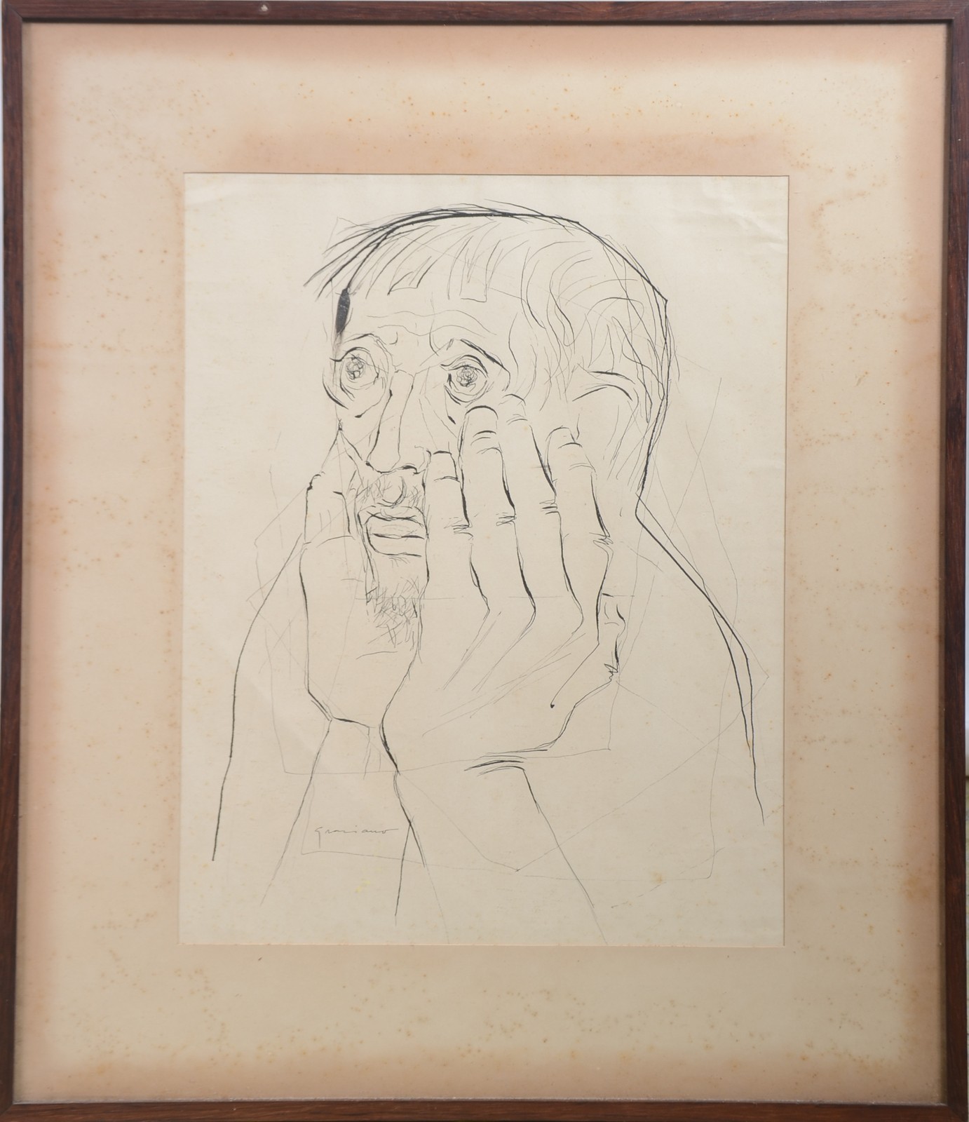 Clóvis Graciano (1907-1988), Figura de Homem - foto 2 de 7