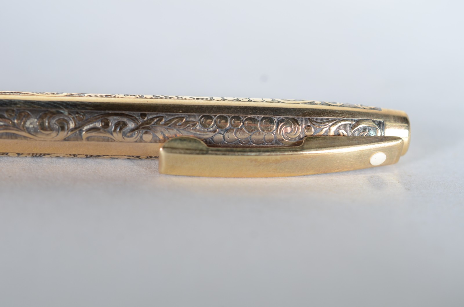 Conjunto de caneta esferográfica e lapiseira, americanas, 12 kilates... - foto 7 de 11