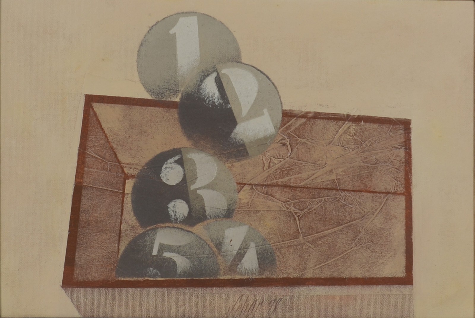 Carlos Scliar (1920-2001), Frutas Escapando - foto 1 de 5