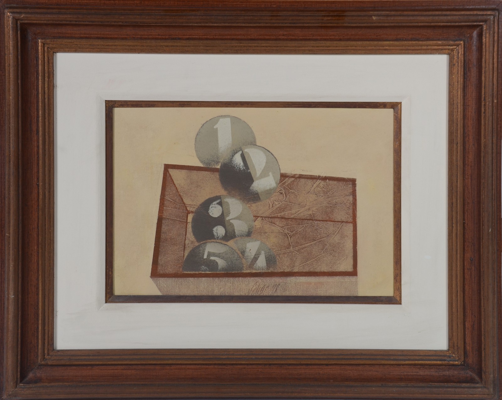 Carlos Scliar (1920-2001), Frutas Escapando - foto 2 de 5