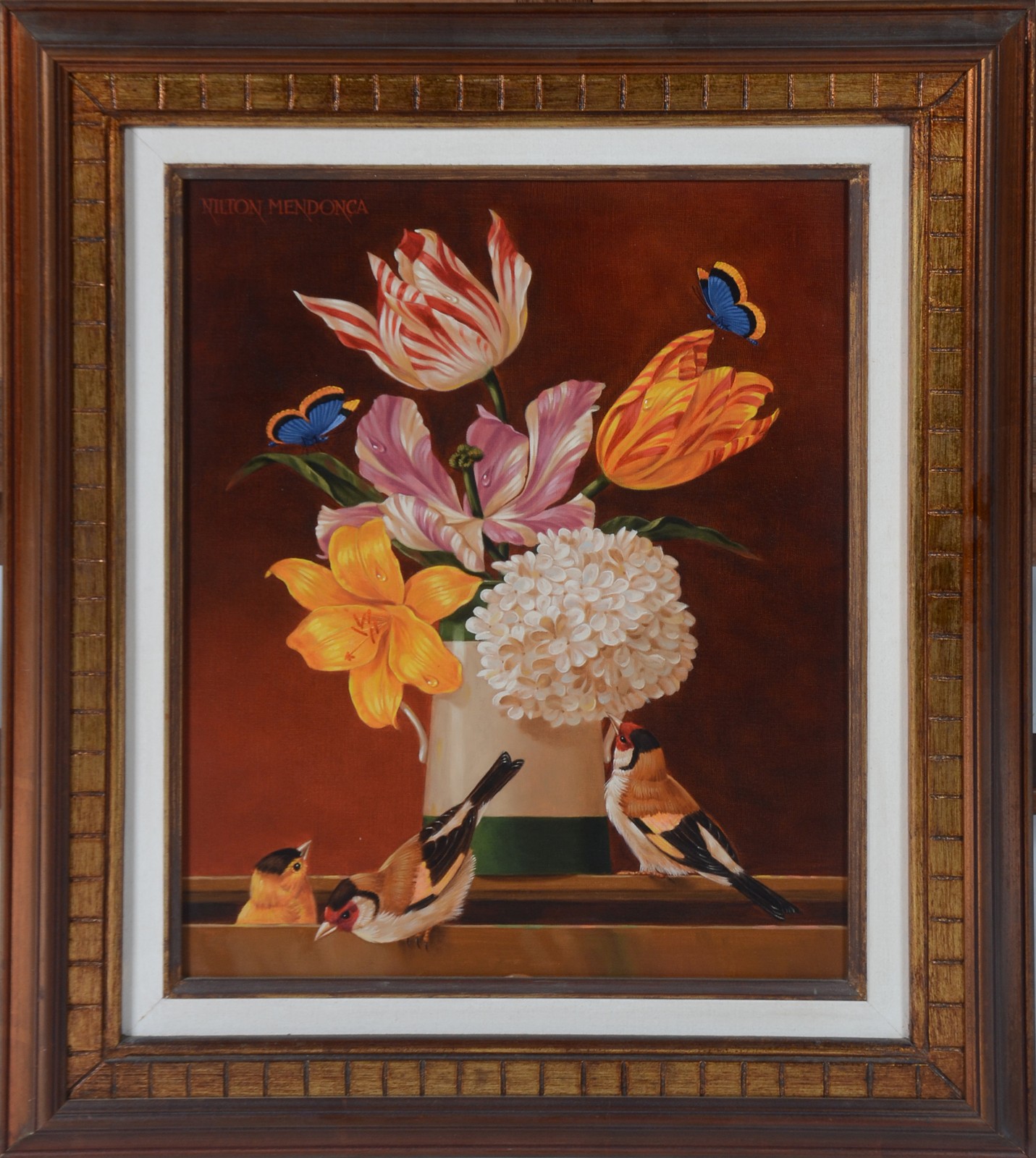 Nilton Mendonça (1952), Flores, passarinhos e borboletas - foto 2 de 5