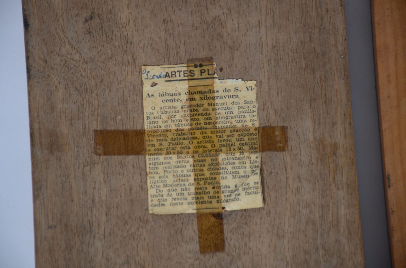 Nove matrizes de madeira para xilogravuras. - foto 9 de 11