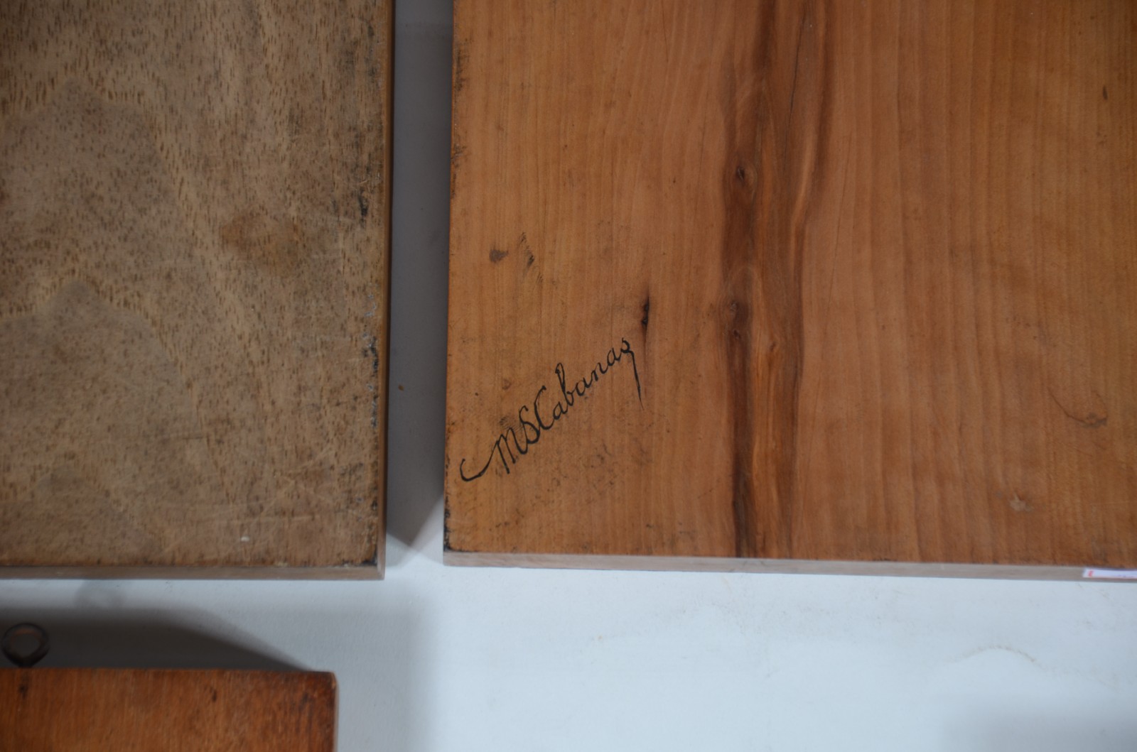 Nove matrizes de madeira para xilogravuras. - foto 11 de 11