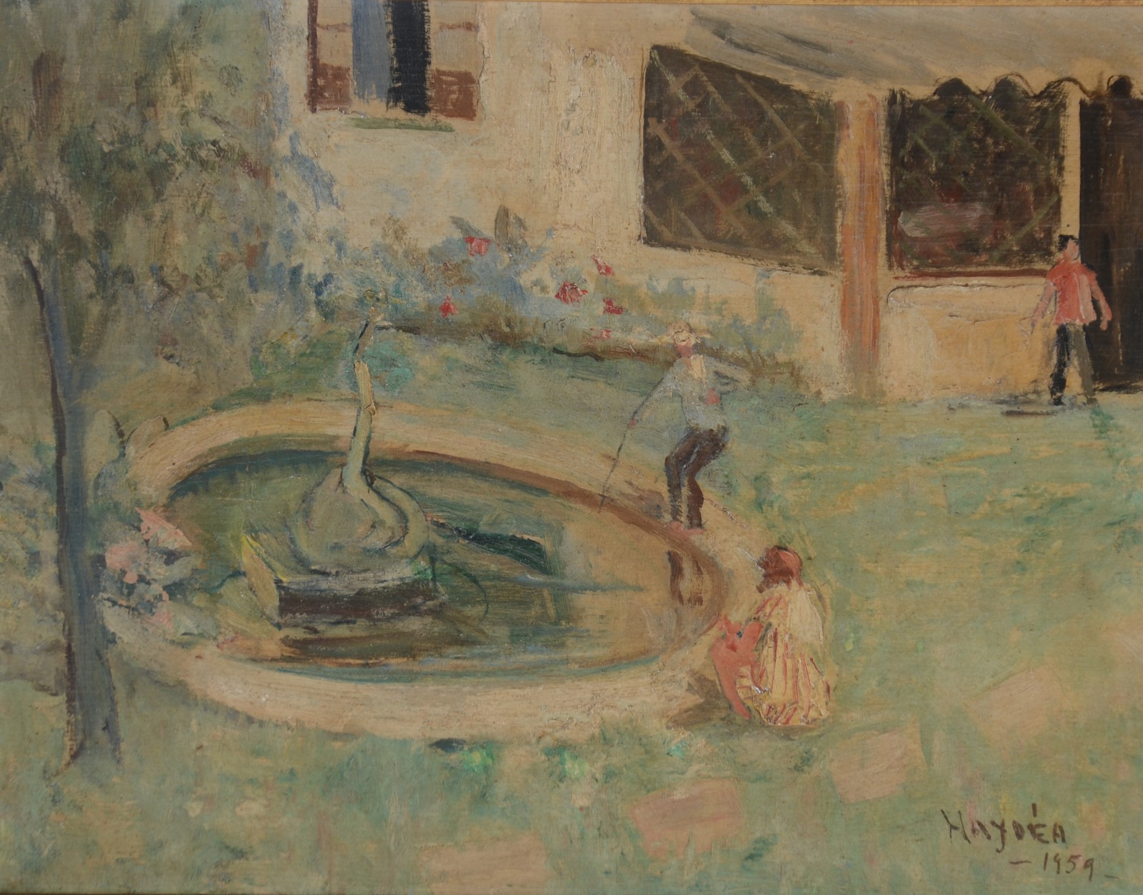 Haydéa Santiago (1896-1980), Quintal de Casa - foto 1 de 5