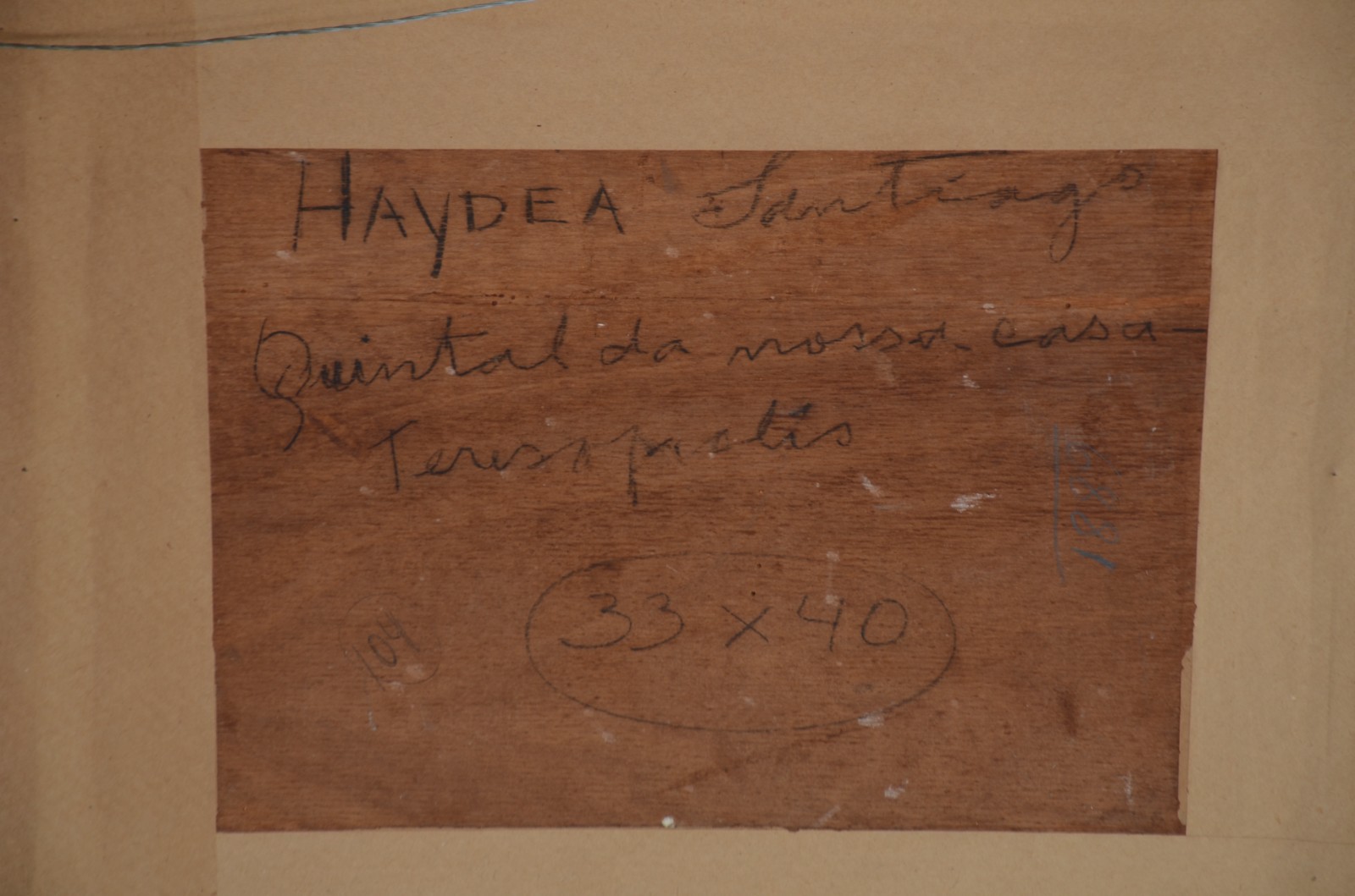 Haydéa Santiago (1896-1980), Quintal de Casa - foto 5 de 5