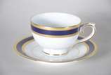 Conjunto com 6 xícaras com pires para chá de po... - Conjunto com 6 xícaras com pires para chá de porcelana LAKLAIN.