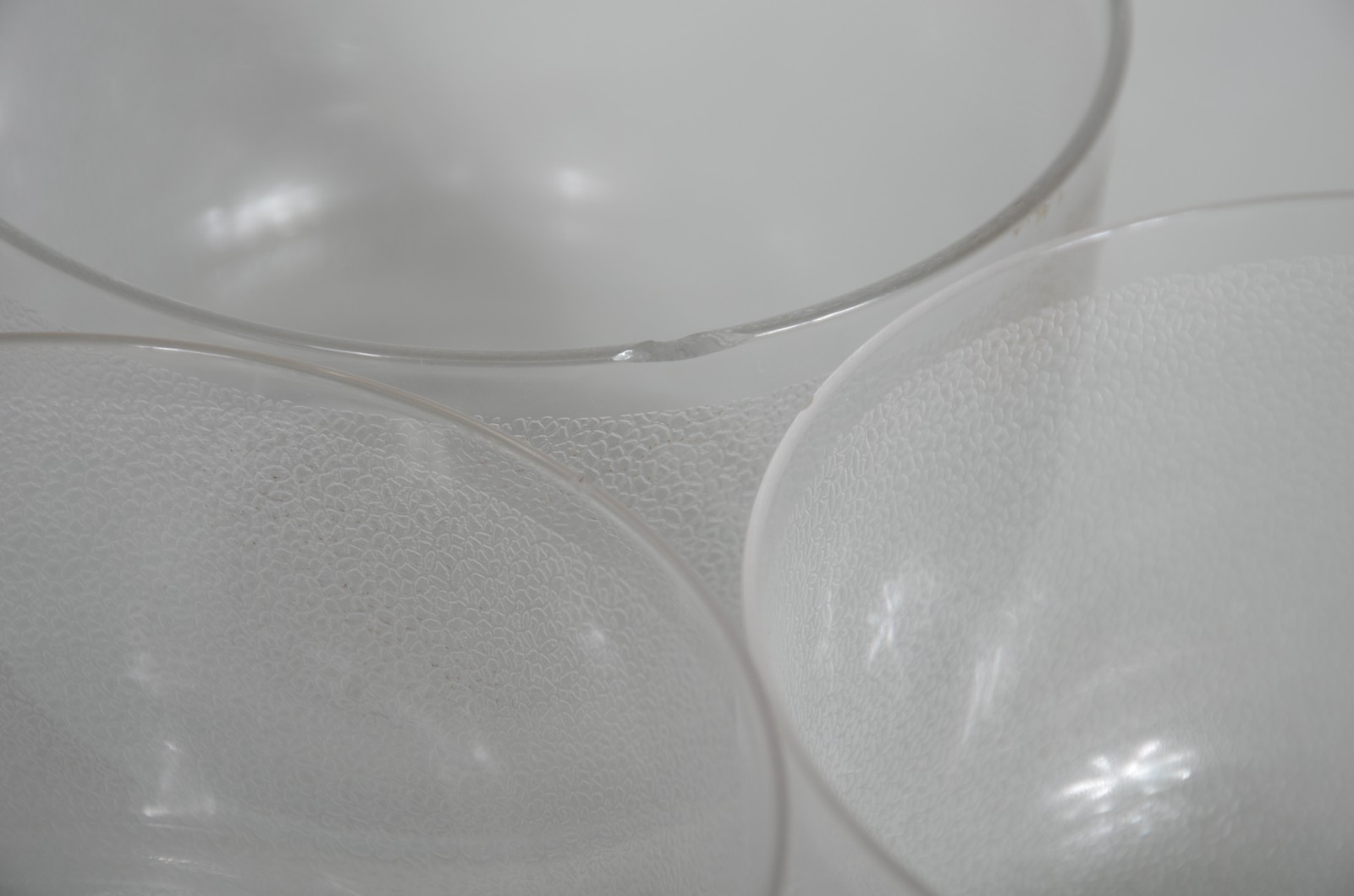 Diversas peças de cristal/vidro, sendo: fruteira, 9 bowls pequenos em... - foto 11 de 11