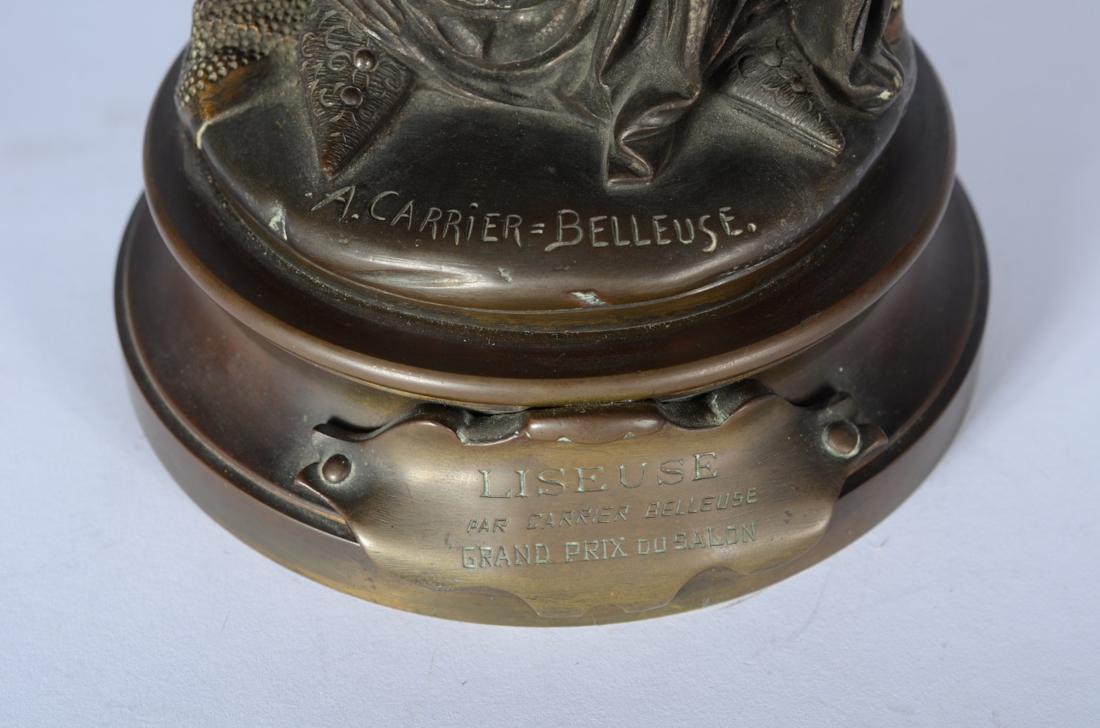 Carrier-Belleuse (1824-1887), Liseuse - foto 9 de 10