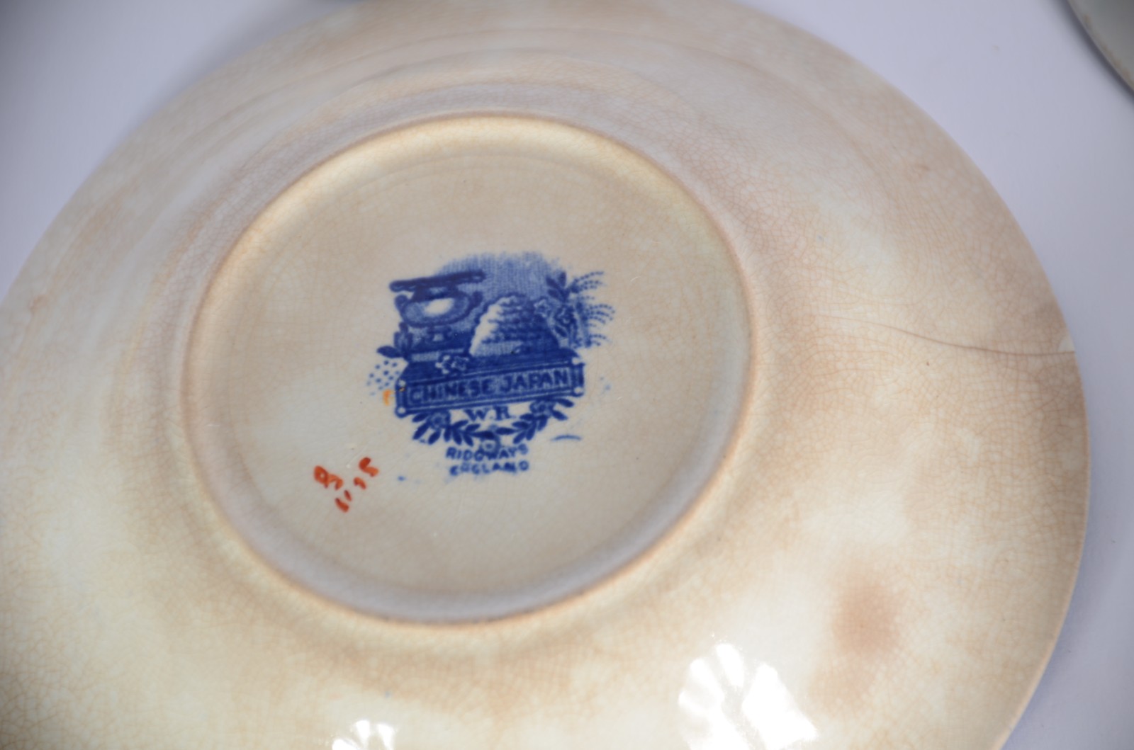 Onze bowls de faiança inglesa decorados em tons de rouge de fer e... - foto 6 de 7