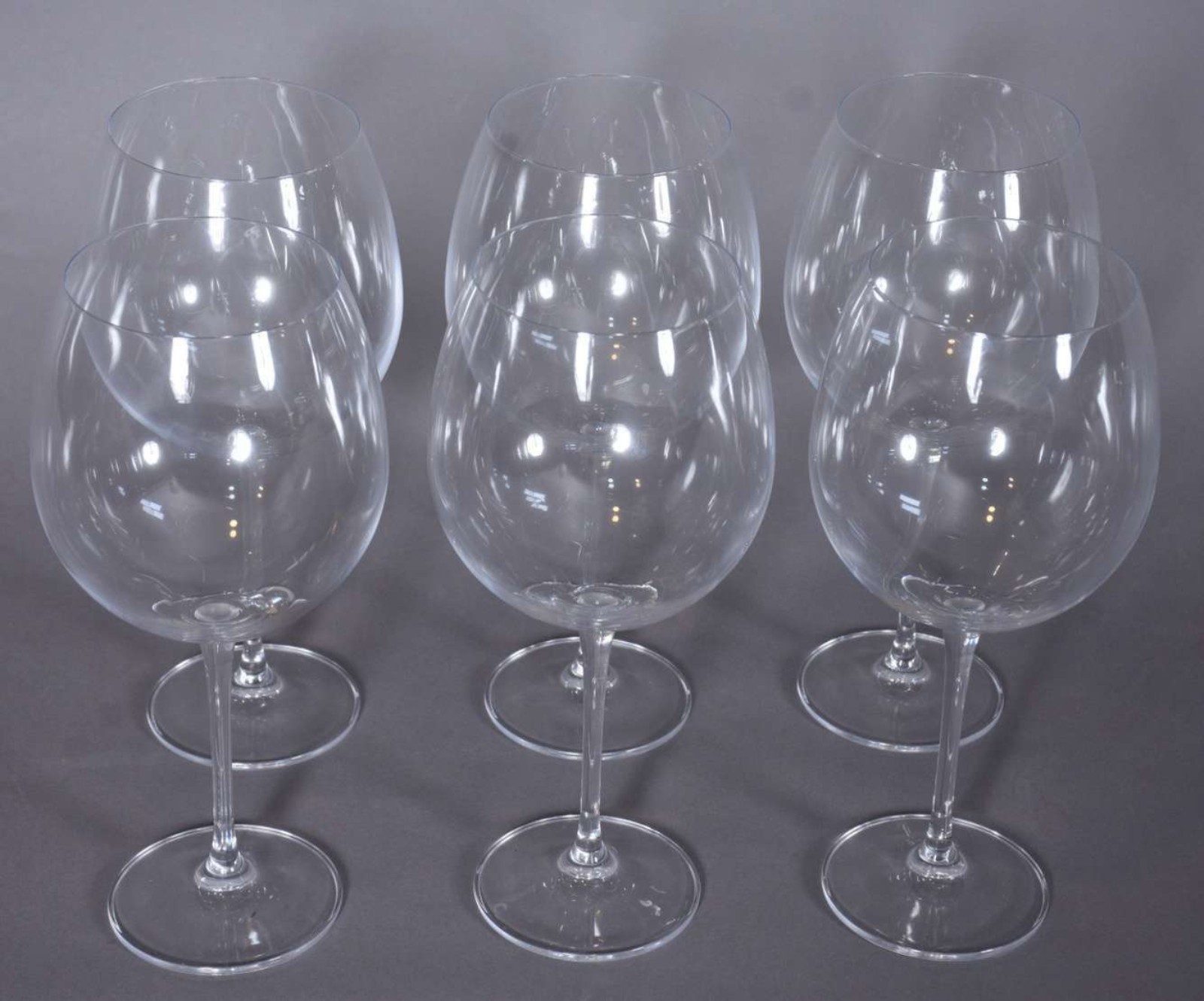 Seis taças de cristal feitio ballon para vinho, 820 ml. - foto 2 de 2