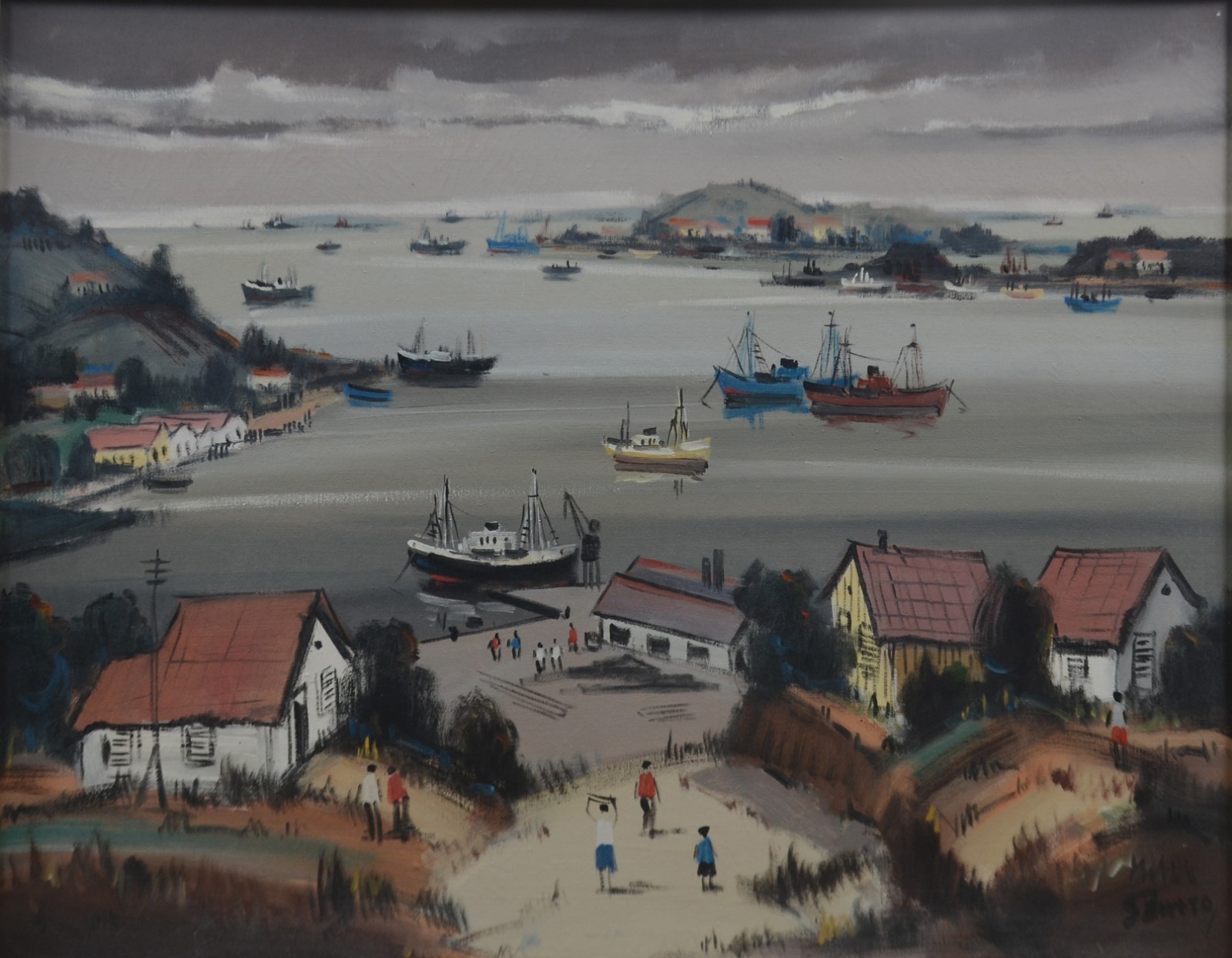 Sylvio Pinto (1918-1997), Ponta da Areia - foto 1 de 4