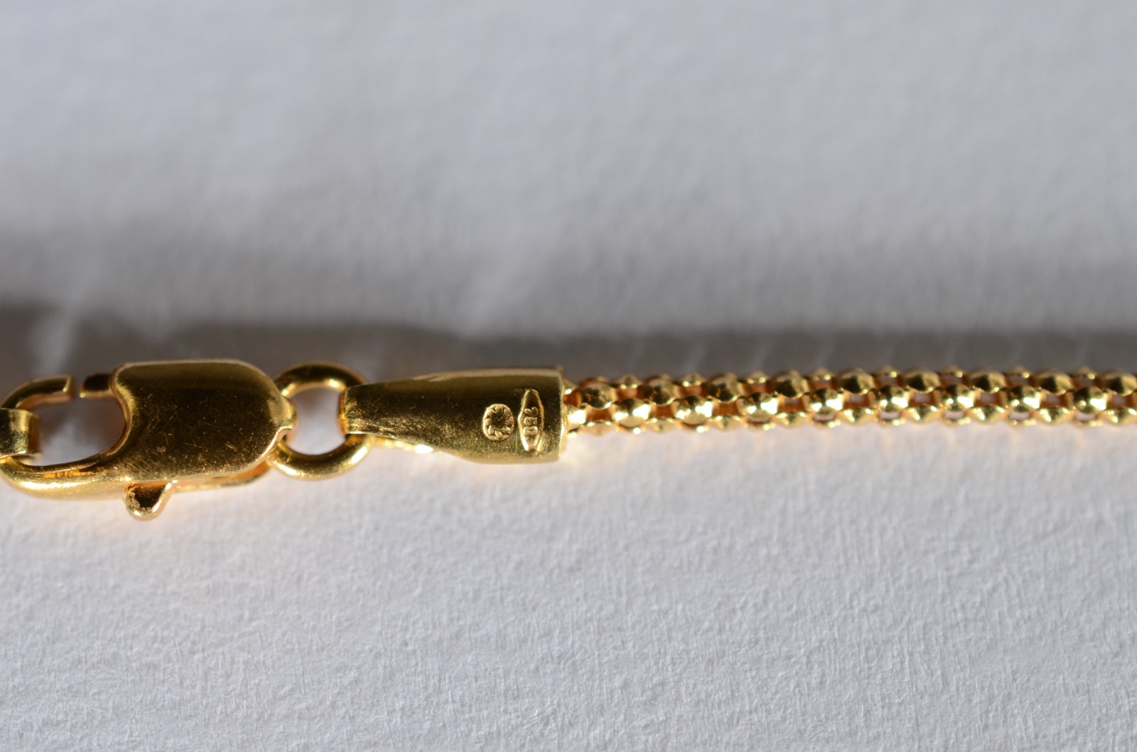 Colar de ouro 18 k., contraste 750 mls (Por motivos de segurança a... - foto 3 de 6