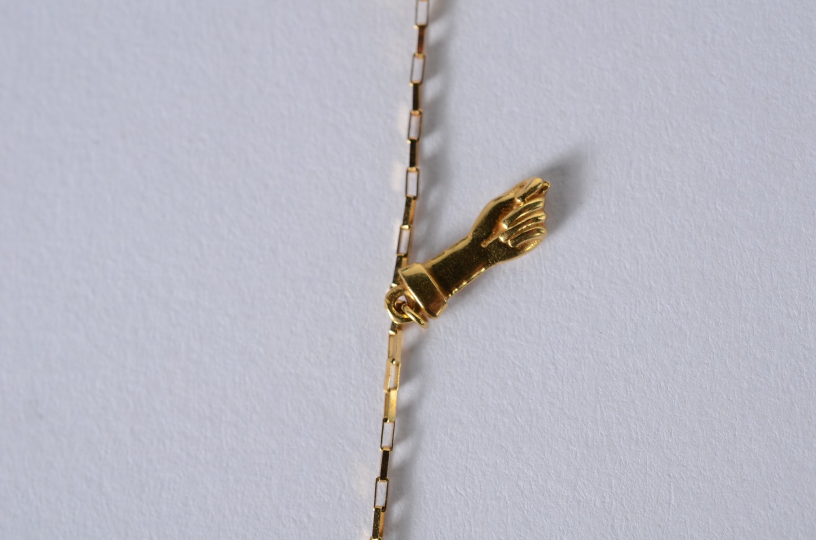 Pulseira/tornozeleira de ouro 18 k., contraste 750 mls. (Por motivos... - foto 6 de 8