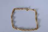 Pulseira de ouro 18 k., contraste 750 mls. (Por... - Pulseira de ouro 18 k., contraste 750 mls. (Por motivos de segurança a peça não se encontra na loja).