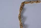 Pulseira de ouro 18 k., contraste 750 mls. (Por... - Pulseira de ouro 18 k., contraste 750 mls. (Por motivos de segurança a peça não se encontra na loja).