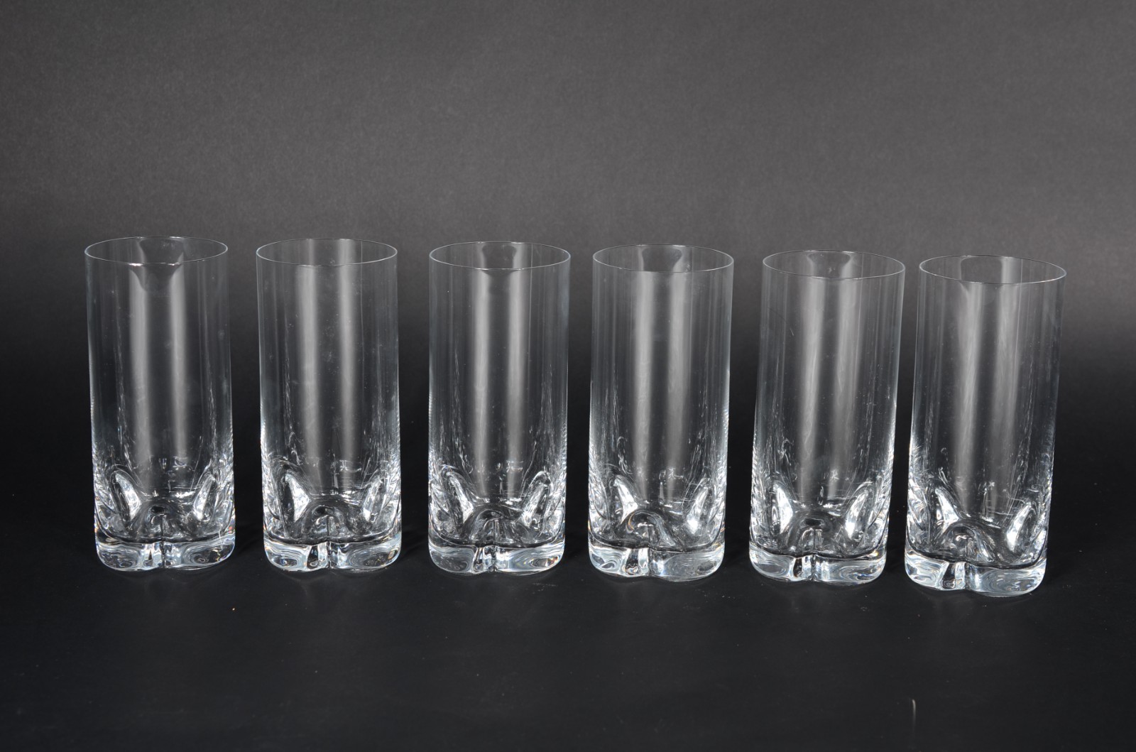 Seis copos de cristal para long drink 470 ml. - foto 1 de 3